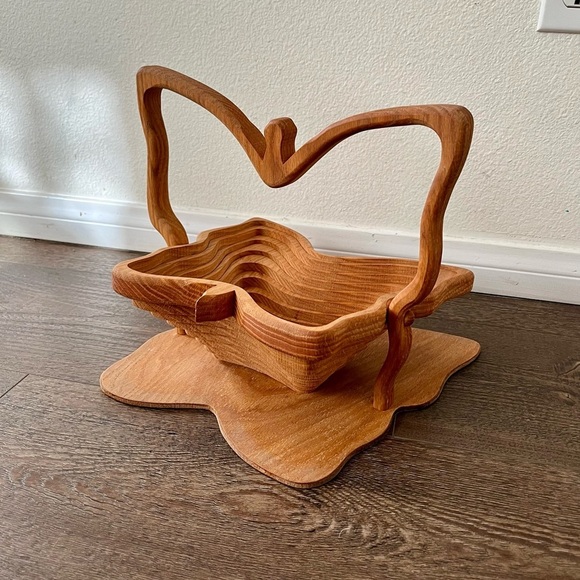 Other - Wooden collapsible Fruit Basket